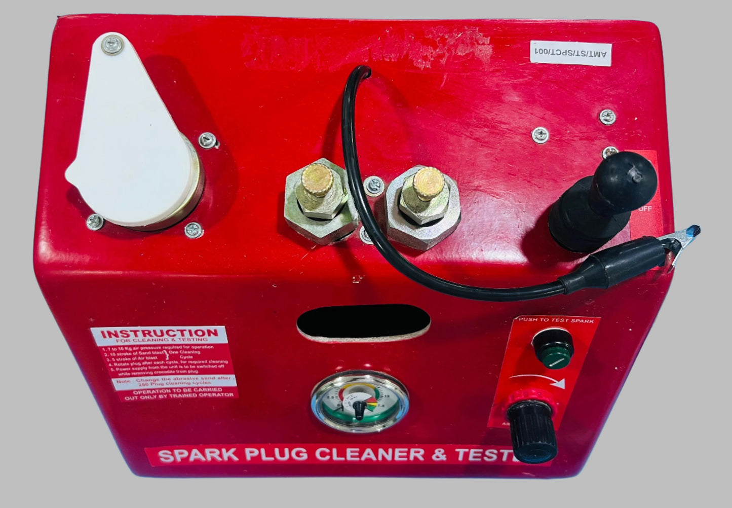 SPARK PLUG CLEANER AND TESTER