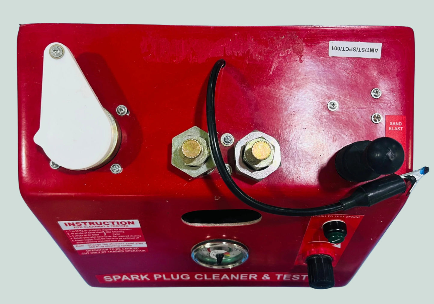 SPARK PLUG CLEANER AND TESTER