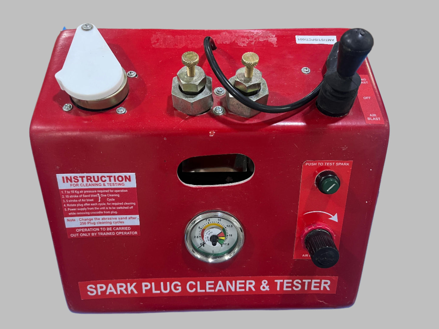 SPARK PLUG CLEANER AND TESTER